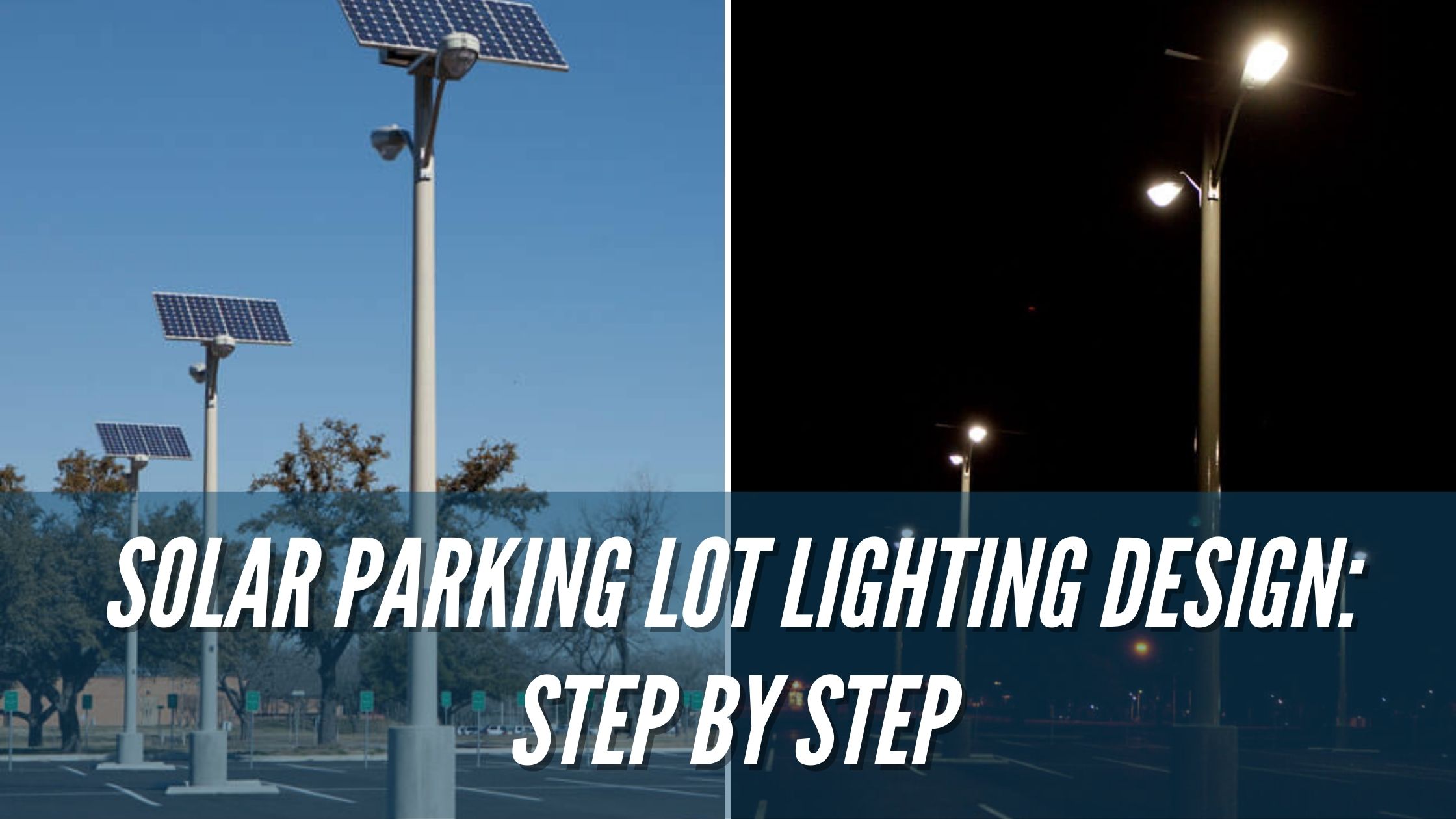 Parking lot deals street lights